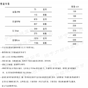 FRE系列標(biāo)準(zhǔn)液壓馬達(dá)